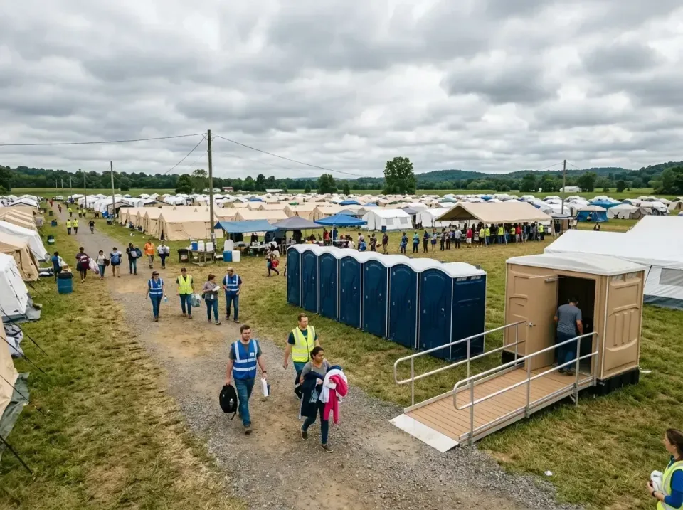 disaster-relief-camp-restrooms-010 — frequently asked questions, Dumpster & Portable Bathrooms Rental in Greenwood, PA